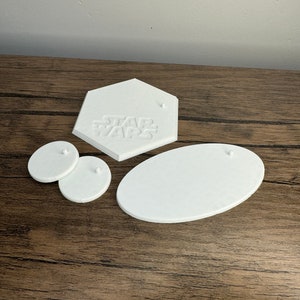 STL - Black Series STL Base Pack - 3D Printed Display Bases for Star Wars Black Series Figures