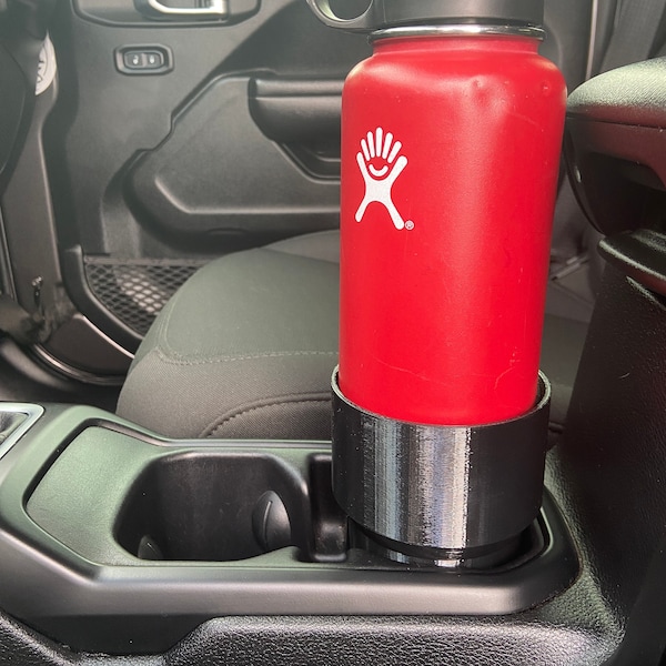 For Jeep Wrangler Cup Holder Adapter / Insert (2018-Present)