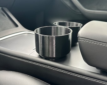 Adaptador para portavasos para Tesla Model 3 (20’-24’) / Model Y (20’-25’) para Hydroflasks de 32 oz / 40 oz, Nalgenes y botella Yeti Rambler de 36 oz