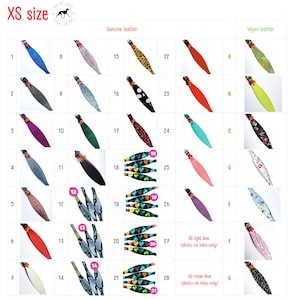 Tutti i collari a coda di pesce di piccole dimensioni, in pelle italiana e in pelle vegana per cuccioli