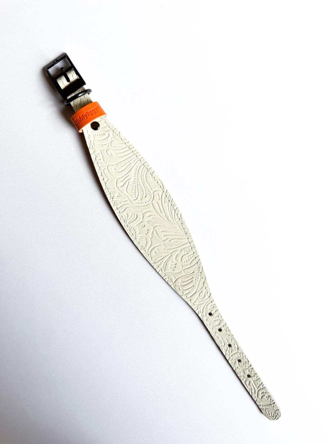 3D Printed Italian Leather Dog Collar: Sighthound Cute Dog Collar - Etsy
