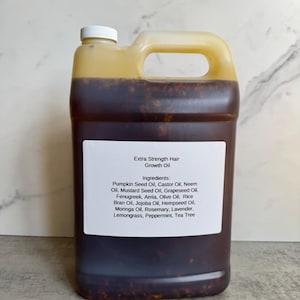 POTENT Herbal - Extra Strength Hair Growth Oil - Private Label / Wholesale l Organic