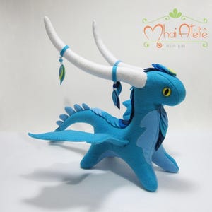 Plush Dragon, Fantasy Animal Stuffed Toy Dragon, Soft Toy Dragon, Felt Dragon, Dragon Doll