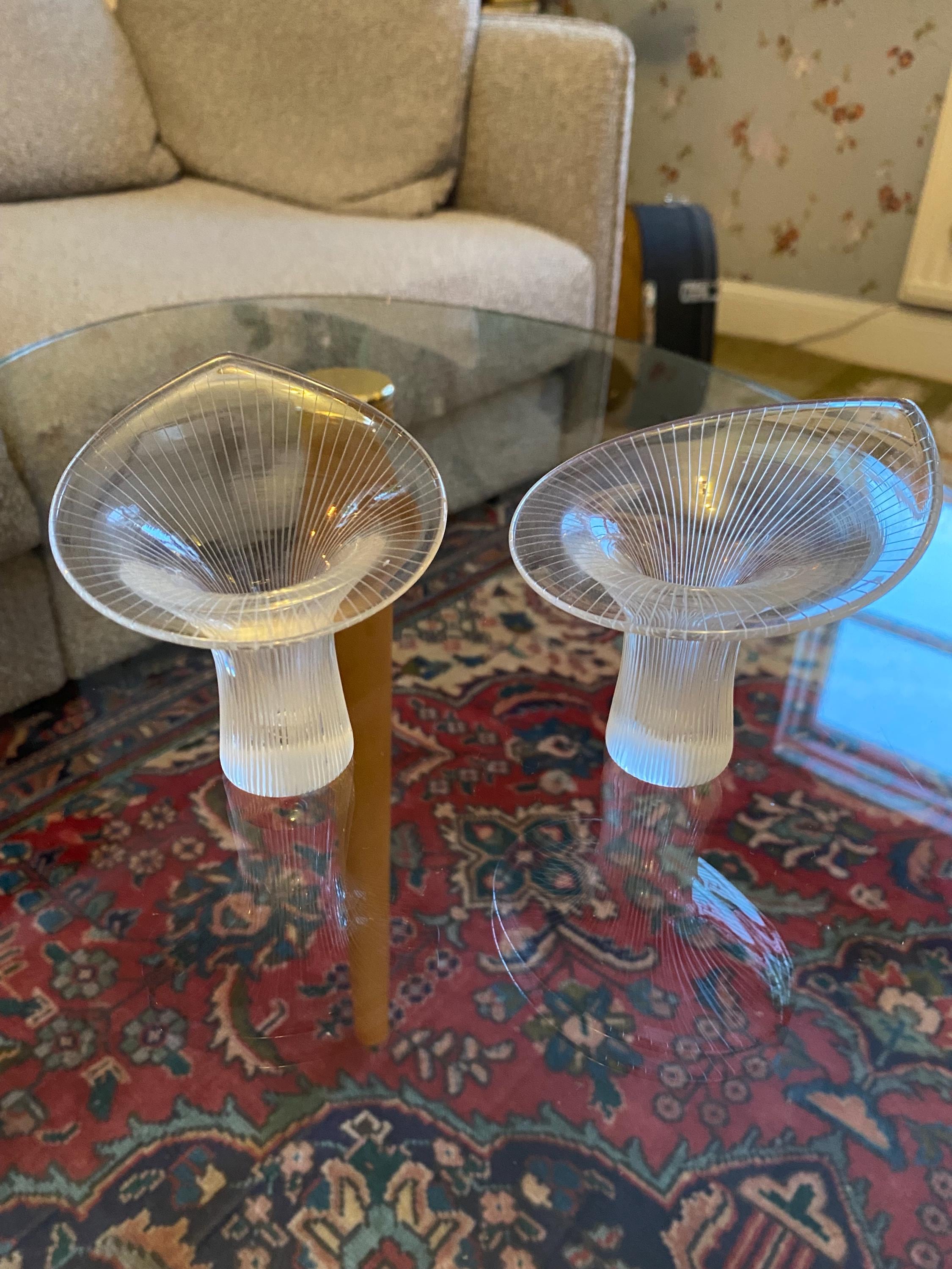 Tapio Wirkkala Glass Vases ”kantarelli”, Ittala, Signed. - Etsy Canada