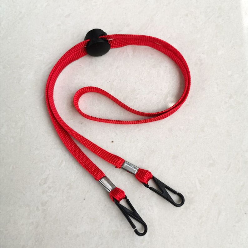 Hat Keeper Hat/cap Retainer Leash Adjustable Face Mask Etsy