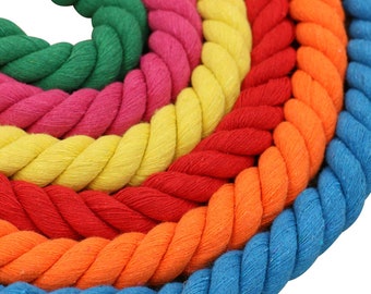 20MM Cotton Rope Wedding, Colorful Curtain Tieback, Unity Ceremony Rope
