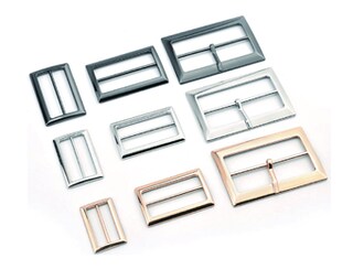 Fibbia Cintura In Metallo Urban Backwoods Lou's Bar And Package - 100 X 68 Mm