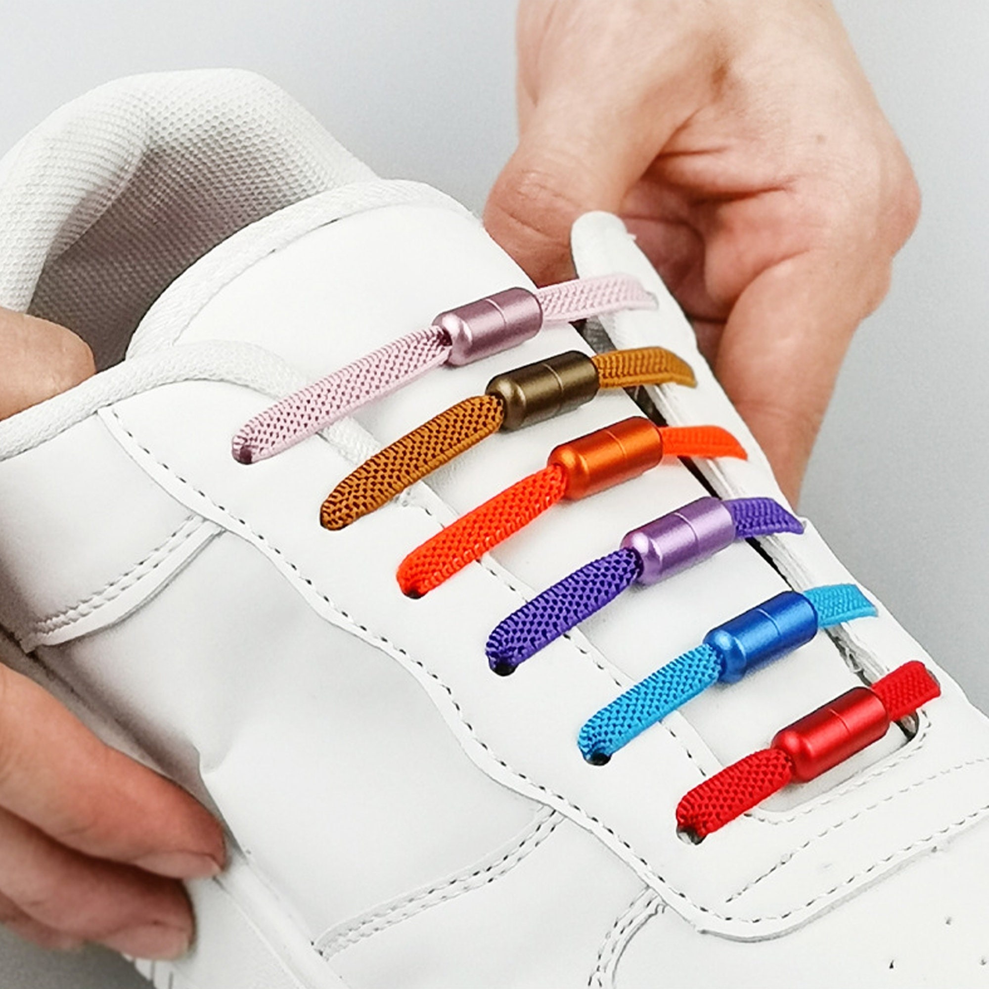 Plastic shoe deals lace locks