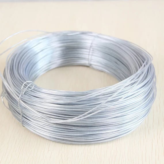 Plastic Coated Aluminum Wire 12 Gauge, Jewelry Craft Wire, Round