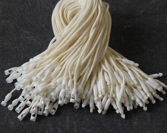 2MM Cotton Hang Tag Strings, Apparel Tag Cord, Christmas Ornament Hanger