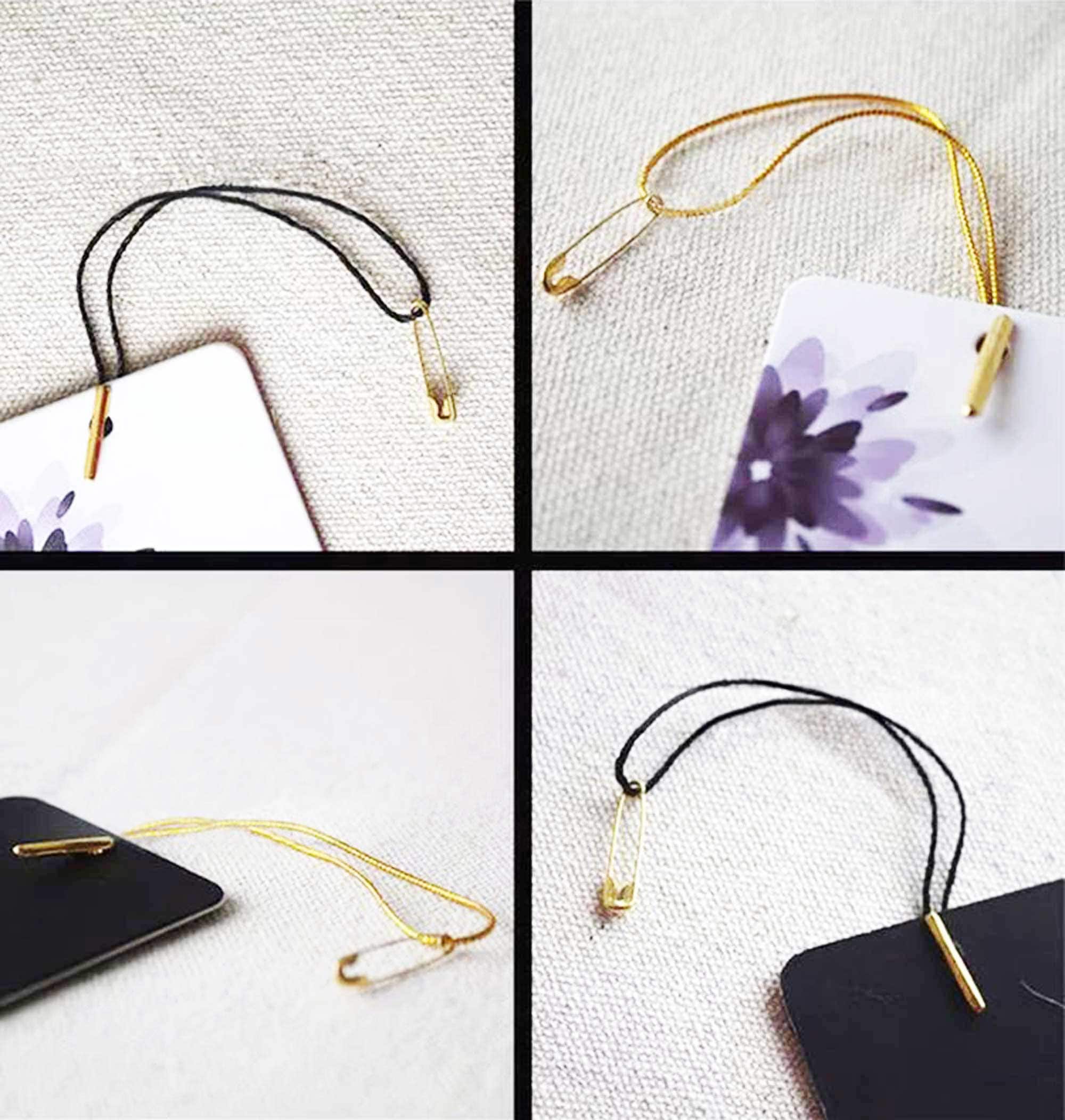 Safety Pin Hang Tag, Small Jewelry Hang Tag With Gold String And Safety Pin  $0.045 - Wholesale China Safety Pin Hang Tag at factory prices from Yiwu  Dilin Paper Products Co., Ltd