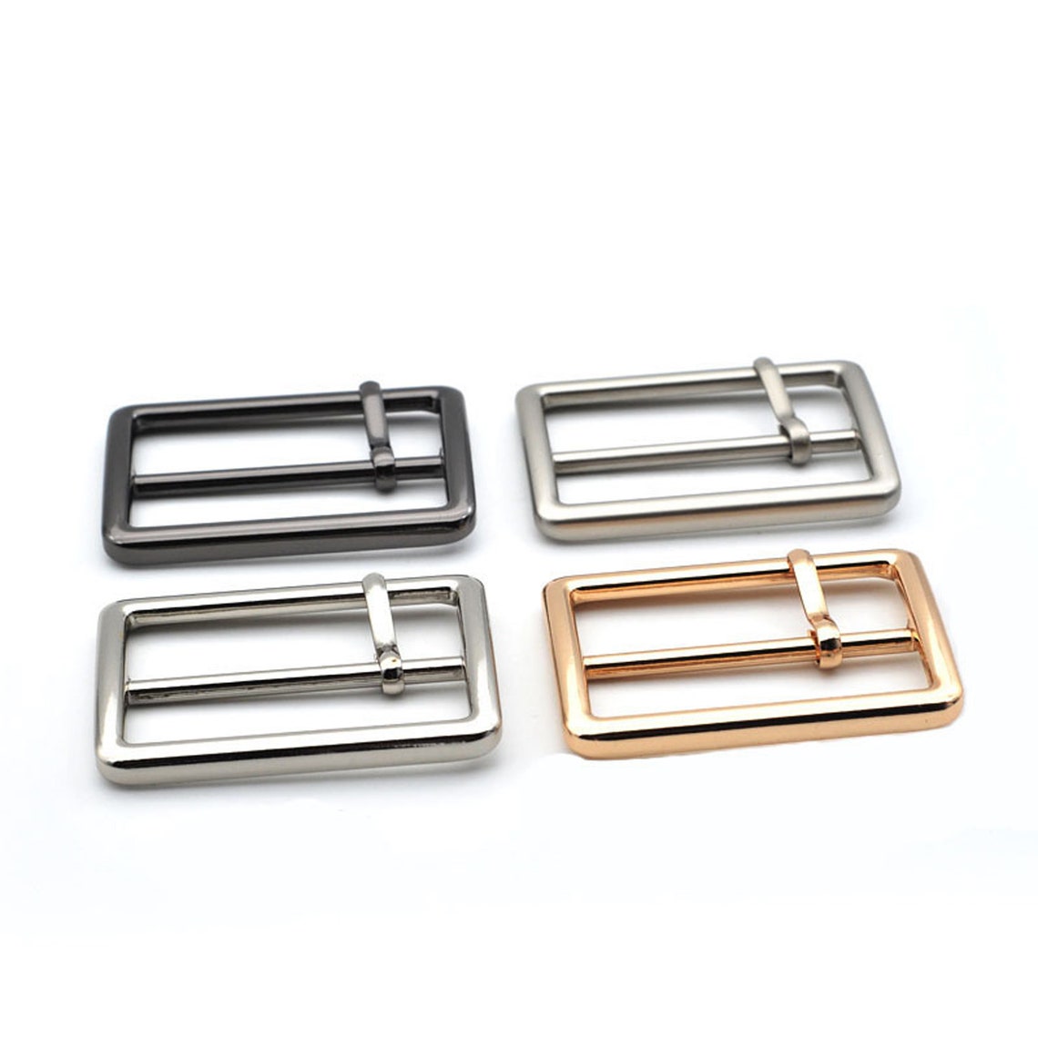 Adjustable Pin Buckle Belt Buckle Pin Center Bar Buckle Etsy