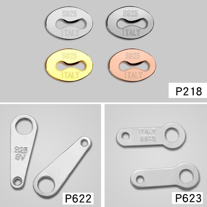 Double Coupling Chain Connector Chain End Connector Jewelry Etsy