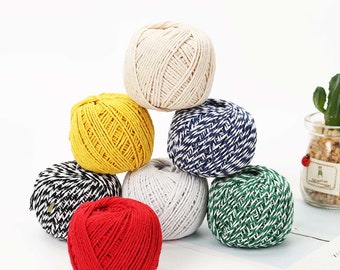 1.5mm Cotton Twine Twisted Cord For Artisan Baker Kitchen Cooking string Secure Packing thread