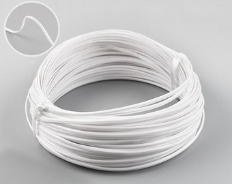 3MM Plastic Coated Nose Wire For Face Mask, Flexional Nose Wire Clip, Metal Forming Wire, Metal With Plastic Tips, Filter Pocket Nose Wire