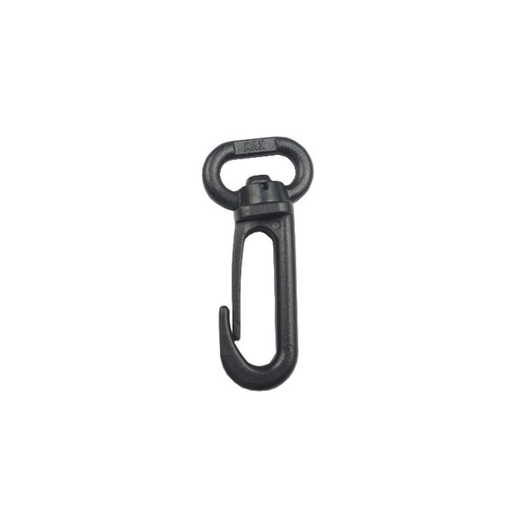 Crochets à Fermoir Pivotant Uxcell - Lot De 2, Zinc Noir, 13mm, Pour Bricolage Et Artisanat