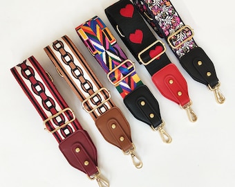 Correa de repuesto para bolso de algodón ajustable, 5 cm de ancho