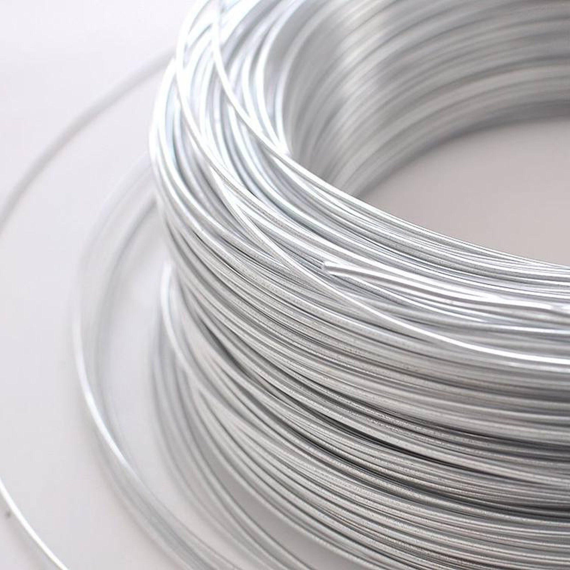 Plastic Coated Aluminum Wire 12 Gauge, Jewelry Craft Wire, Round, Anodized  Aluminum Wire 6M 