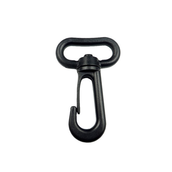 1 Inch 25mm Plastic Swivel Snap Hook Clip, Push Gate Swivel Hook