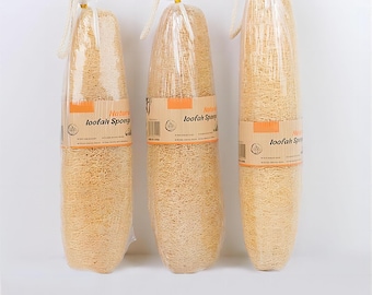 Organic Loofah Sponge, Natural For Bath Or Kitchen Use, Eco-Friendly Plant Based, Biodegradable Cleaning product