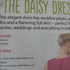 2017 Simply Sewing Pattern the Daisy Dress Fitted Bodice and Flattering ...