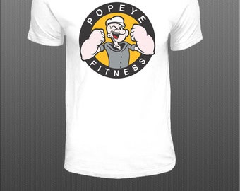 Joke Gift Popeye Mugshot Men Funny T-shirt