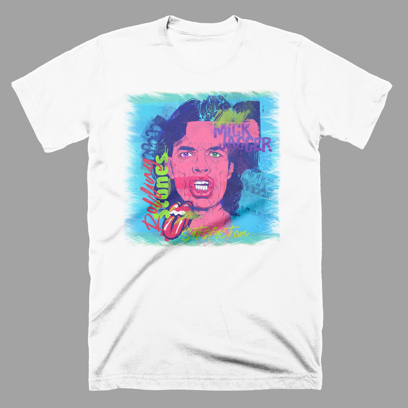 Mick Jagger Men Tshirt All Size S 5XL Etsy