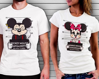 mickey mouse t shirt couple