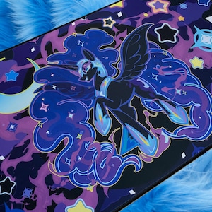 Nightmare Moon MLP Desk Mat Made To Order