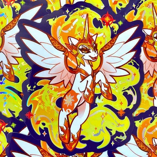 3 x 4 Holographic Daybreaker Vinyl Sticker