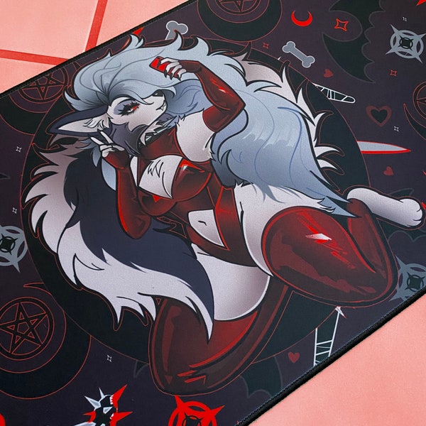 Halloween Hellhound Desk Mat Made To Order