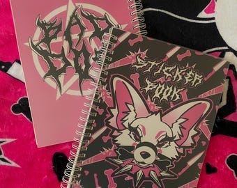 8,25 x 6 Bad Dog Wiederverwendbare Sticker Buch