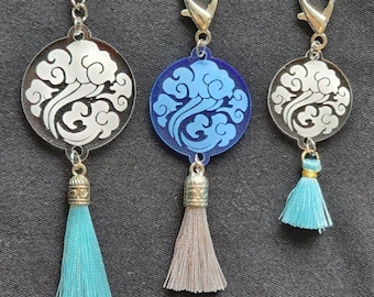 Lan Sect keychain & tassel or bag charm for fans of MDZS/Mo Dao Zu Shi/The Untamed/Grandmaster of Demonic Cultivation