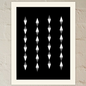Drifting Lines Illusion - Optical Illusion Poster, Wall Decor, Print, Poster, Art Printable PDF+JPG