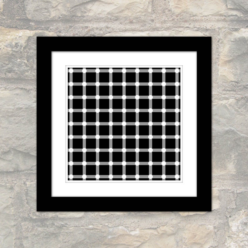 The Dot Illusion Watch the Dots Appear and Disappear Optical Illusion
