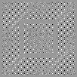 The Drifting Square Illusion - Optische Täuschung Poster, Wanddekoration, Druck, Poster, Kunst Druckbare PDF + JPG