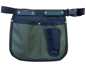 Children's Personalised Gardening Belt - Kid's Gardening Apron - High Quality - Made in UK