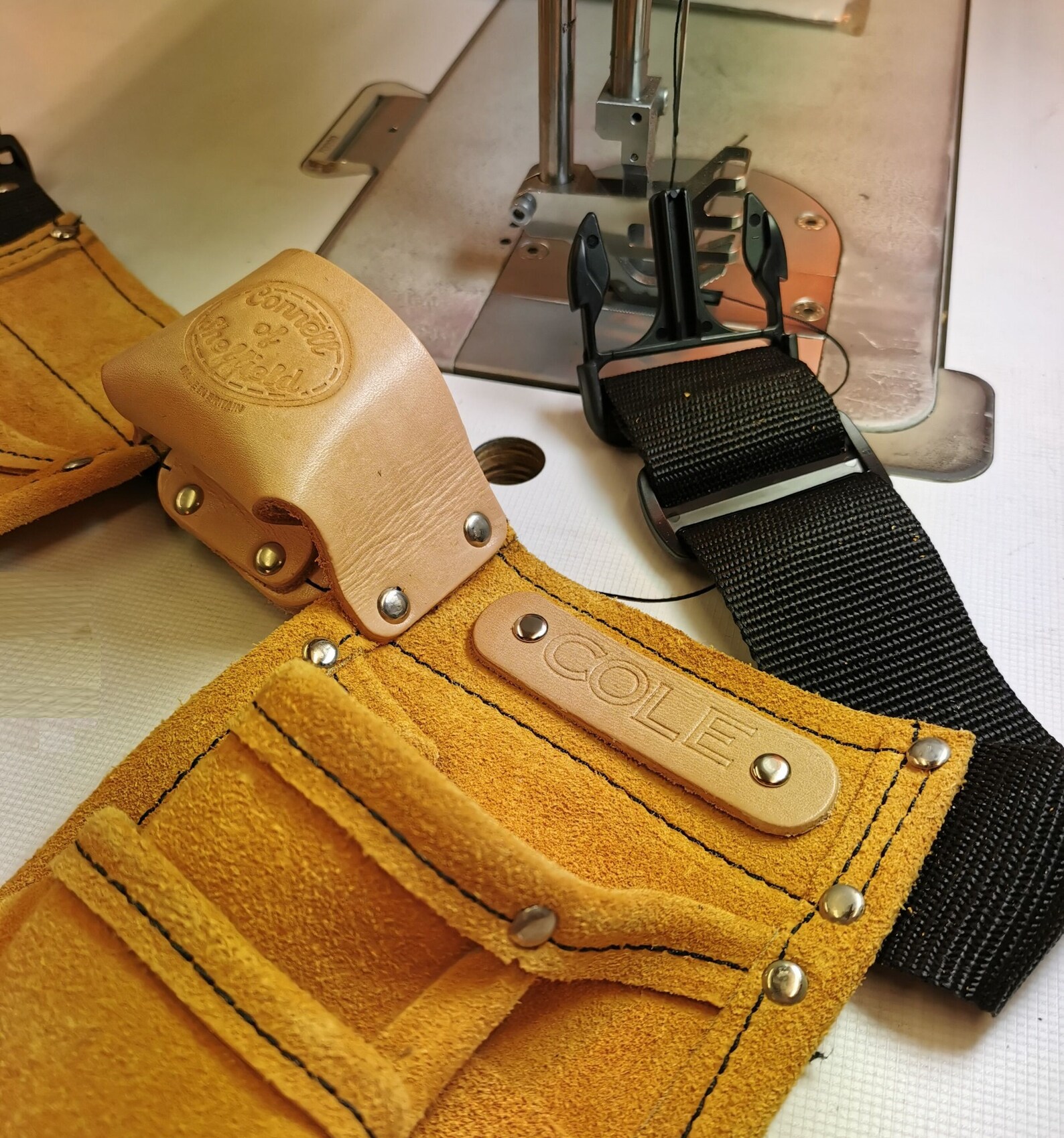 Personalised Childrens Leather Tool Belt Suede Leather Kids Etsy