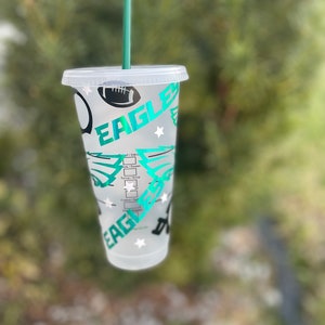 Philadelphia Eagles Inspired Starbucks Cup | Father’s Day Gift | 24 Oz ...