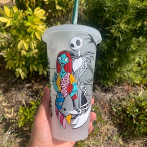 Jack x Sally Black - Gobelet Thermos Starbucks - Mary Beauty