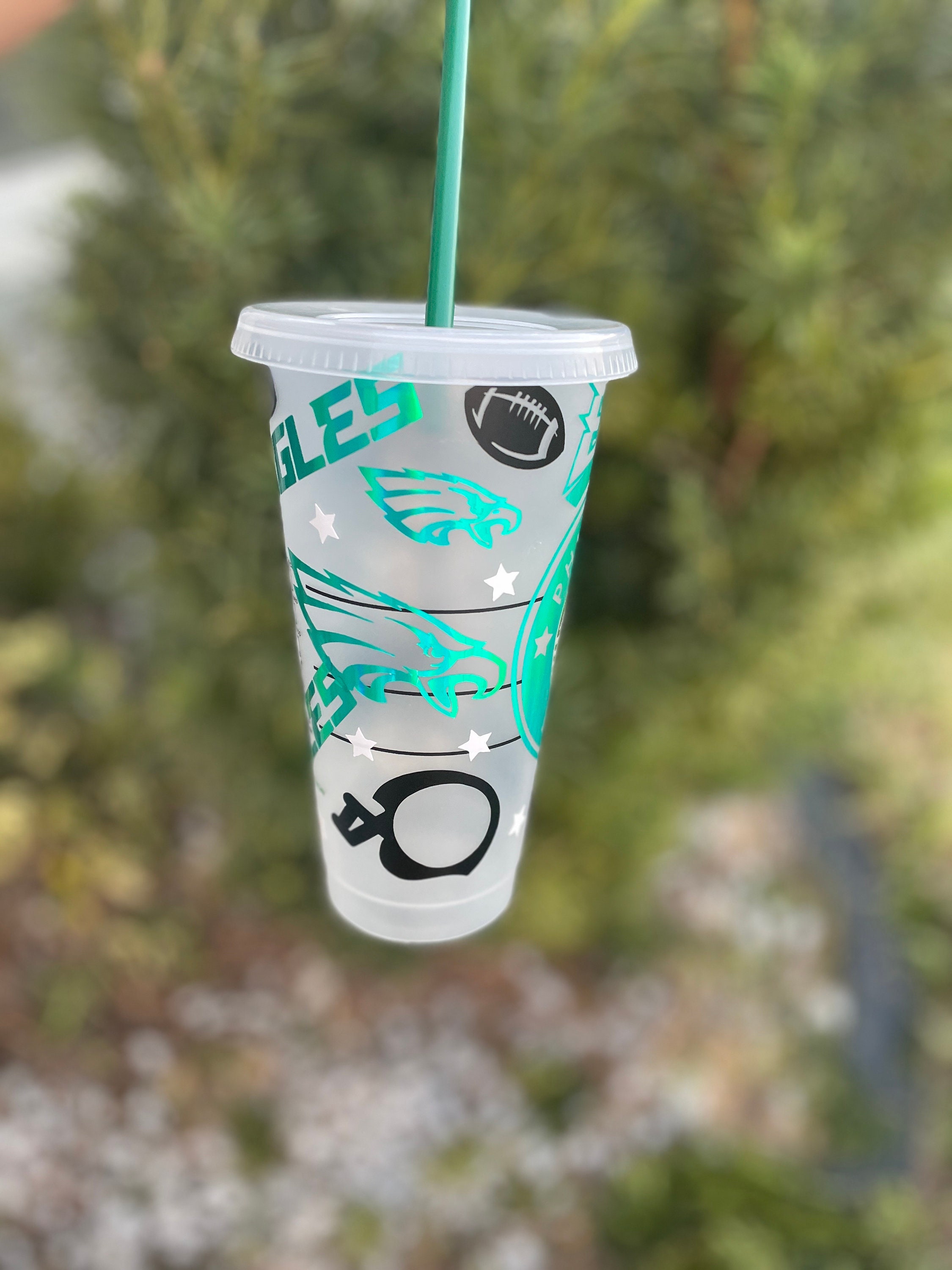 Philadelphia Eagles Inspired Starbucks Cup | Father’s Day Gift | 24 Oz ...