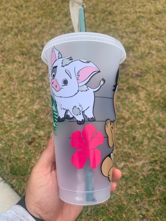 Moana Cold Cup Tumbler Baby Moana Cup Baby Moana Cold Cup Baby Moana  Tumbler Custom Tumbler Disney Tumbler Disney Cup 