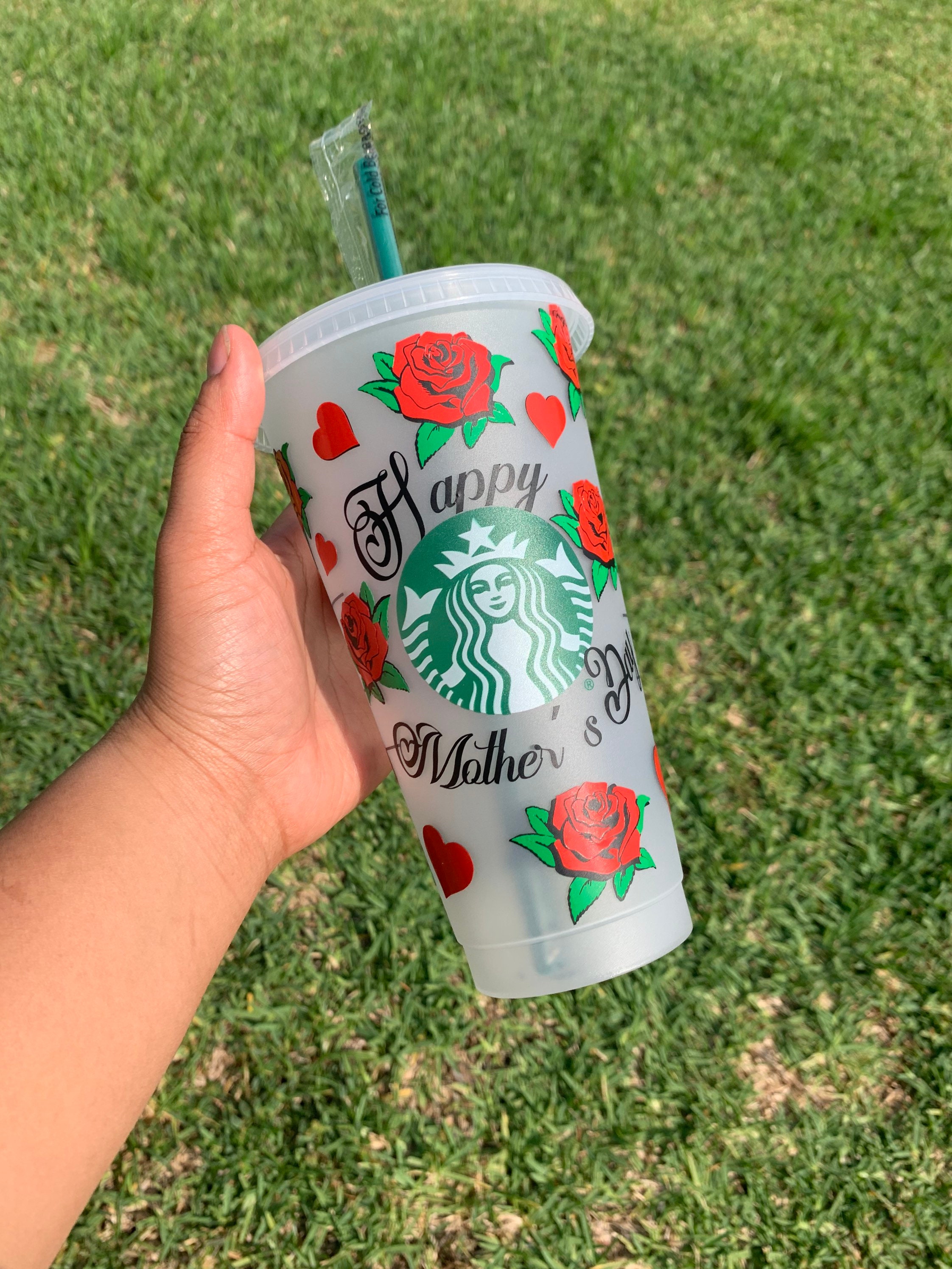 Mothers Day Starbucks cup Starbucks cold cup mom gift Etsy