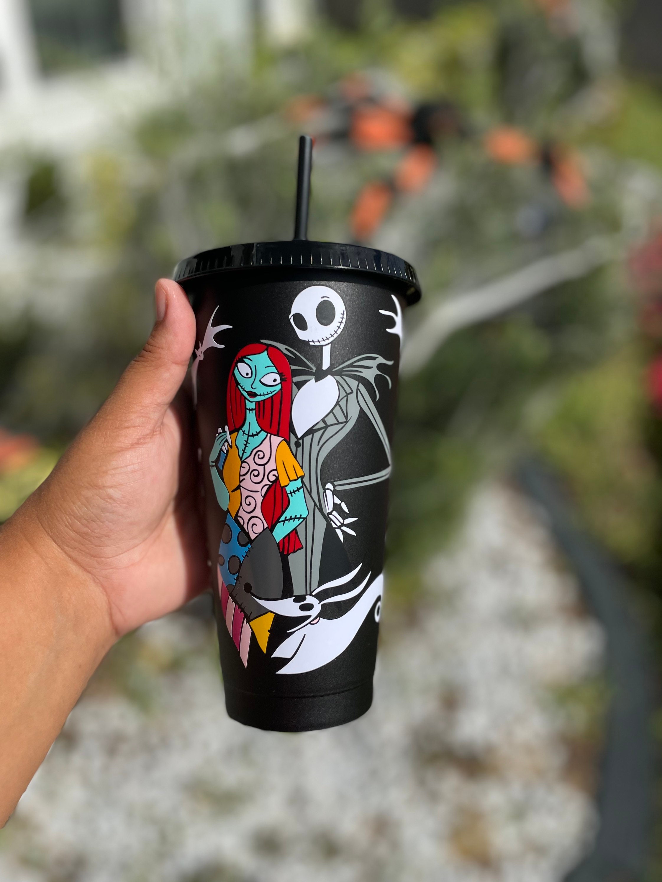 Nightmare Before Christmas Inspired Starbucks Cup Cold Cup Etsy UK