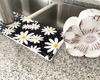 Kitchen Faucet Splash Catcher | Faucet Drip Catcher | Kitchen Sink Splash Guard | Faucet Bibs | Counter protector, Corrosion preventor