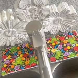 Kitchen Faucet Mat | Faucet Splash Catcher | Faucet Drip Catcher | Kitchen Sink Splash Catcher | Rv Kitchen