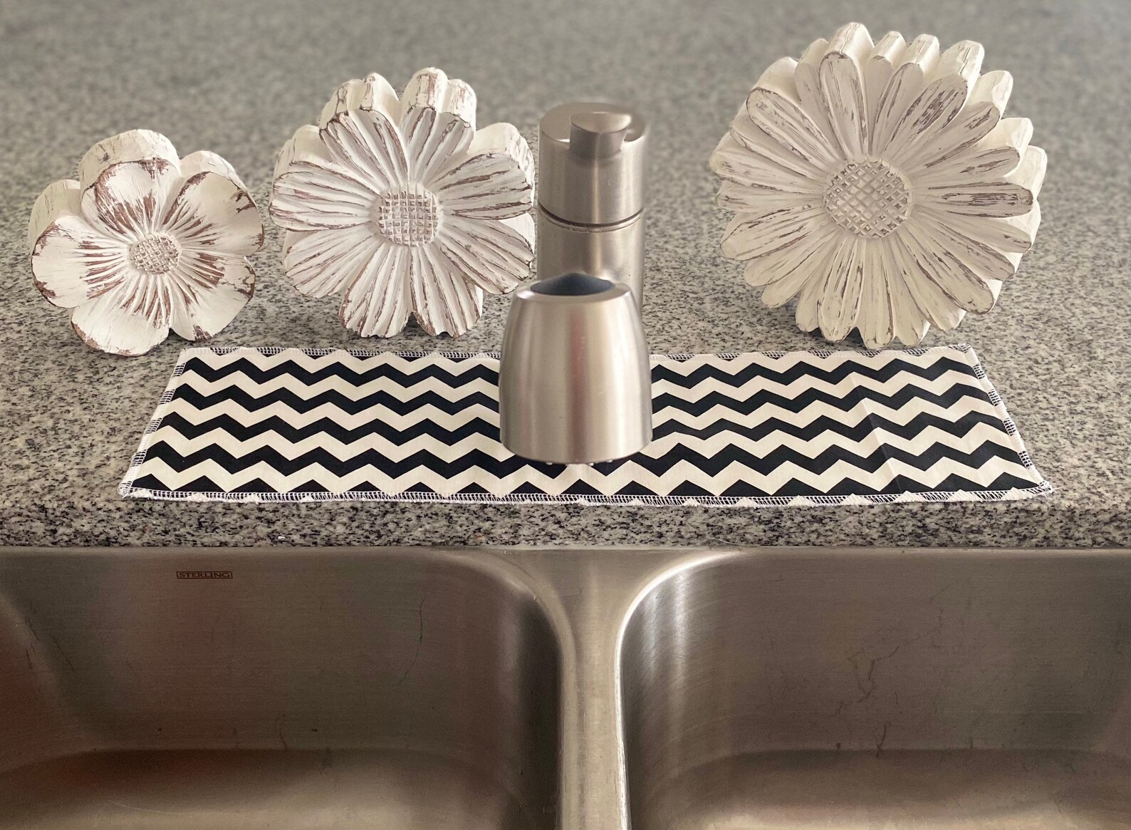 triangle backsplash