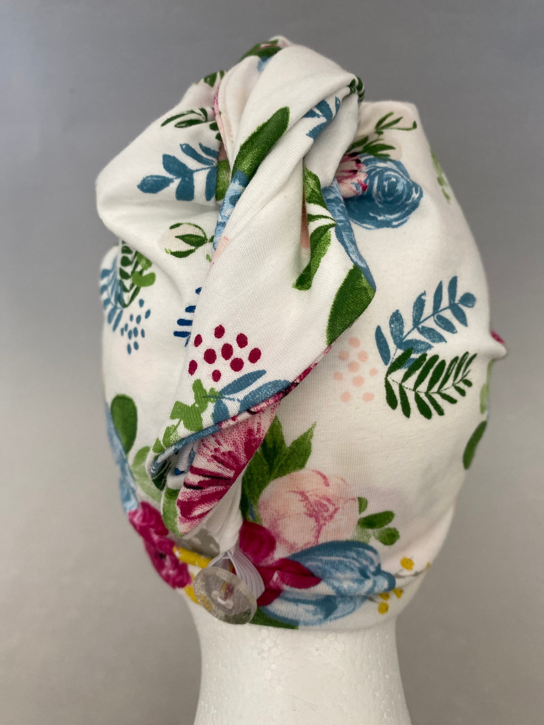 Floral Hair Plop Towel / Floral T Shirt Towel / Hair Wrap / Etsy