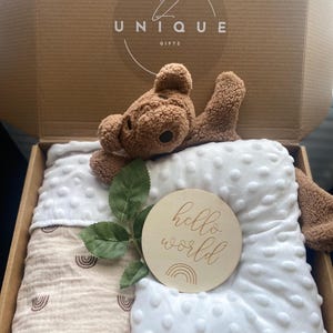 Baby Girl, Boy Gift | Newborn Gift Box | Baby Shower Gift | New Baby Gift | Gender Neutral Baby Gift
