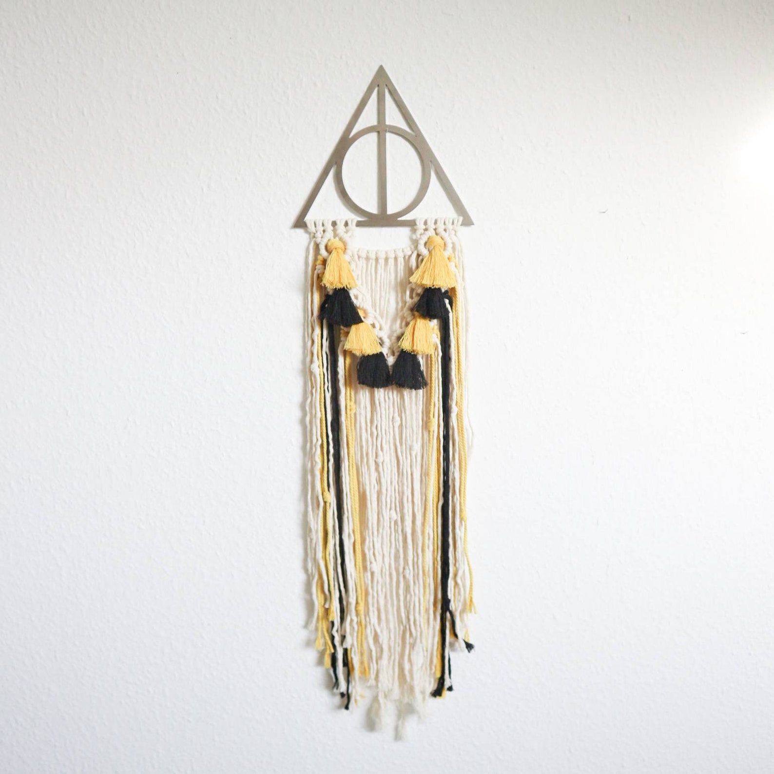 Macrame Macrame Wall Hanging Harry Potter Ethnic Boho Gift Wall